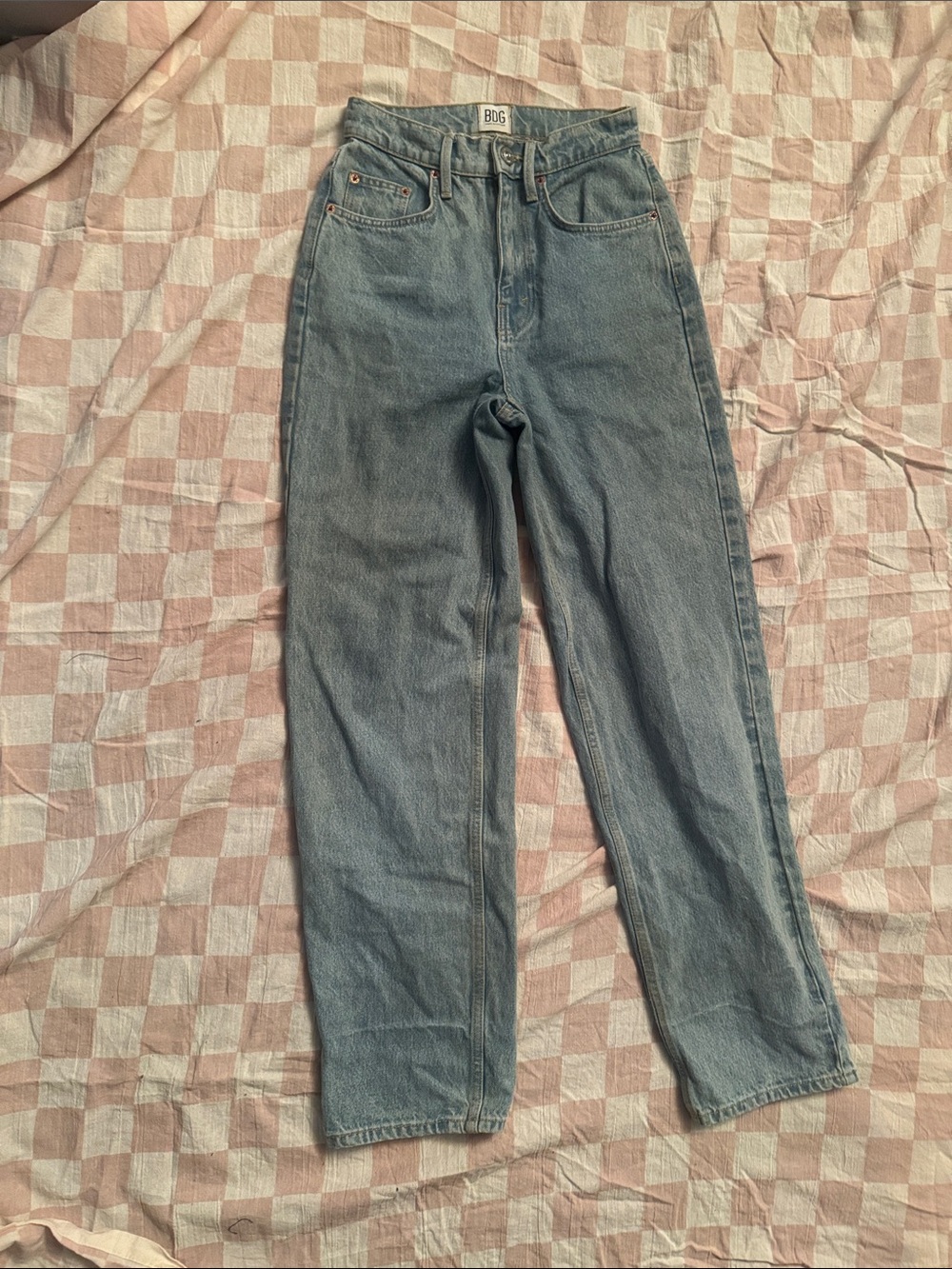 Light Blue High-Waisted Women’s Jeans